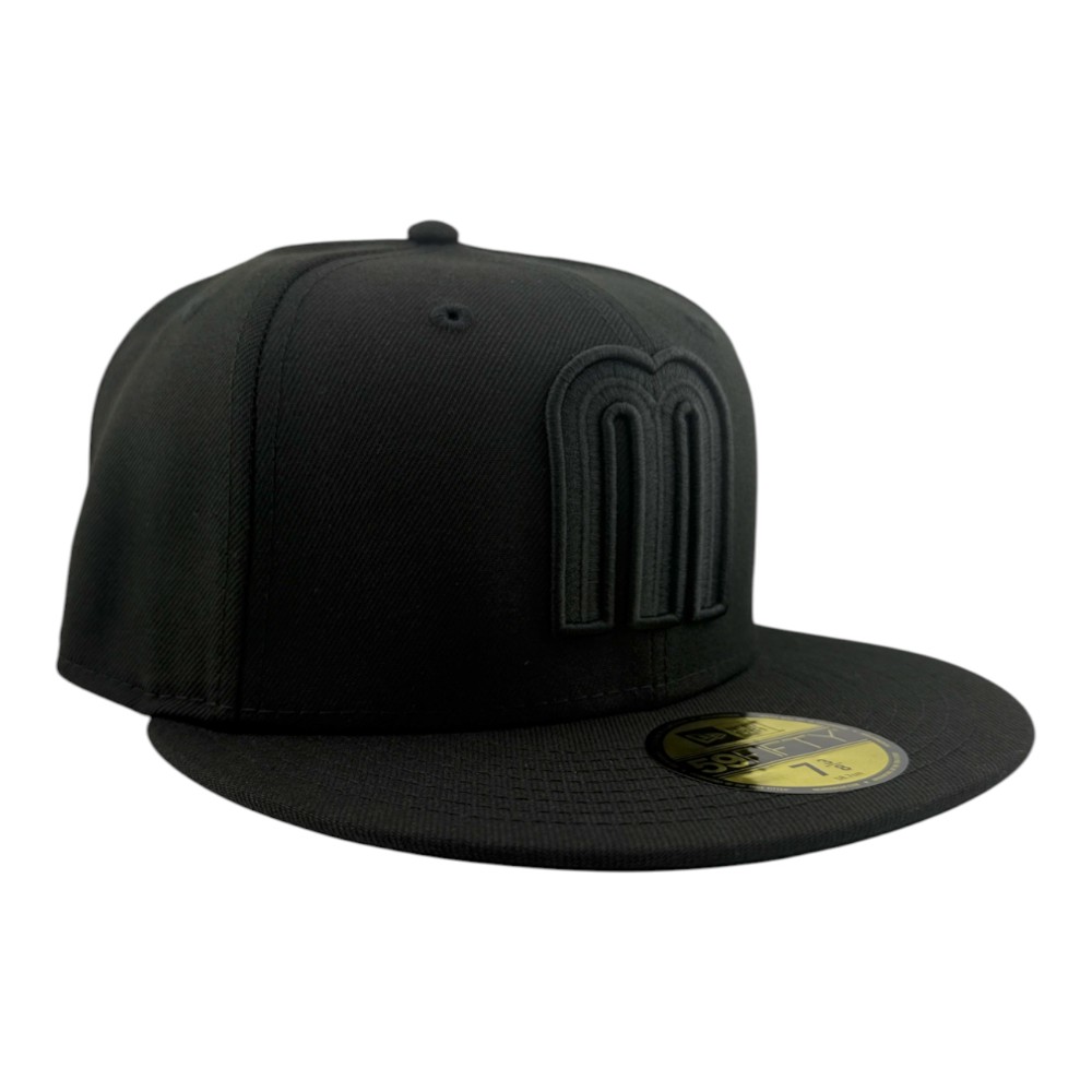 Mexico All Black New Era 59FIFTY Fitted Hat