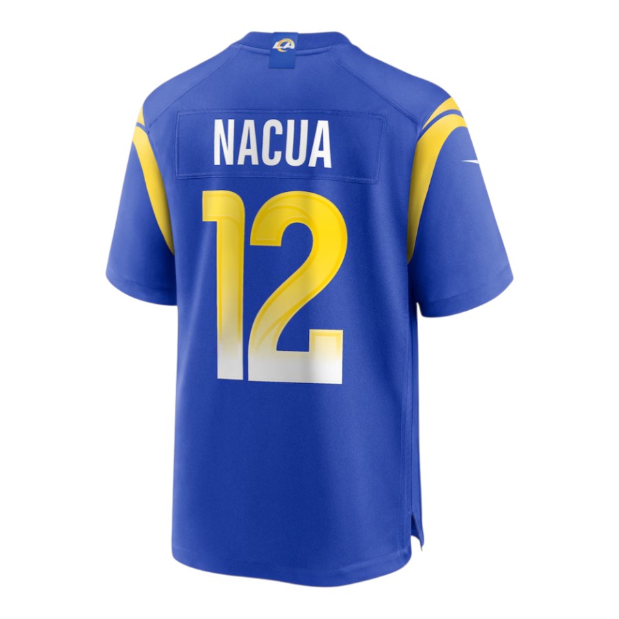 Los Angeles Rams Puka Nacua Nike Royal Blue Game Player Jersey