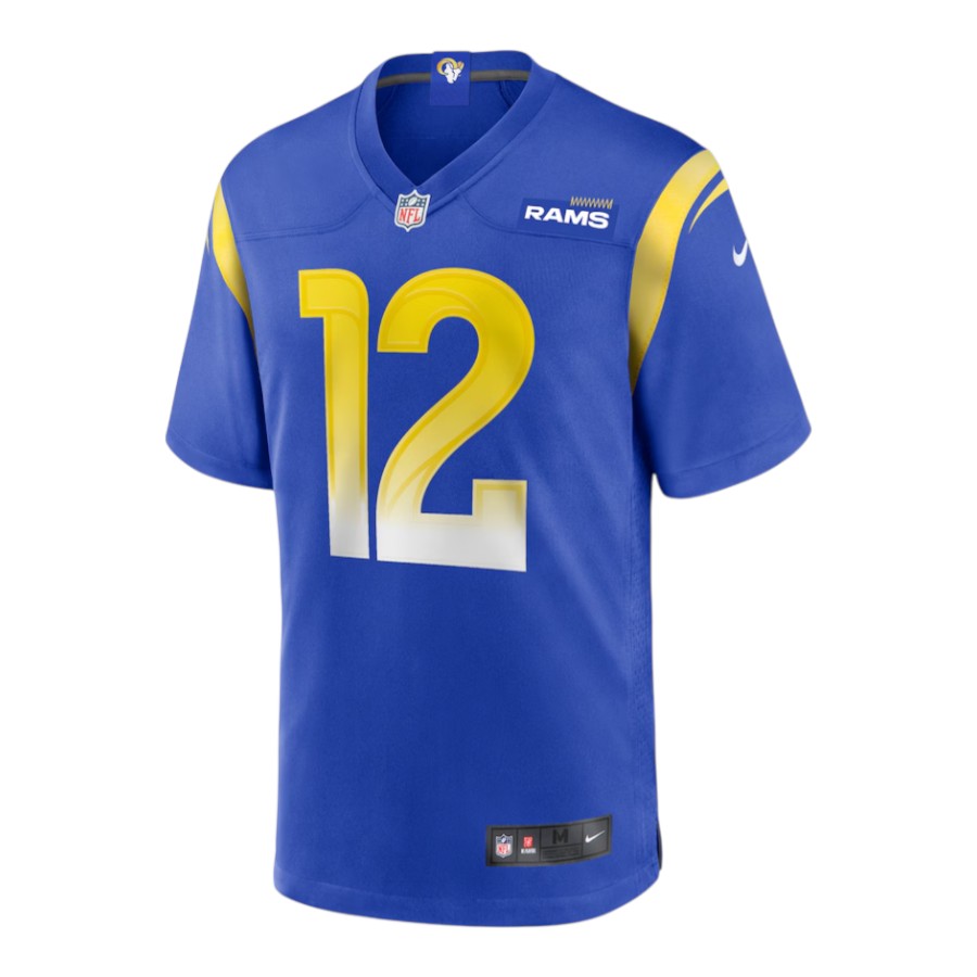 Los Angeles Rams Puka Nacua Nike Royal Blue Game Player Jersey