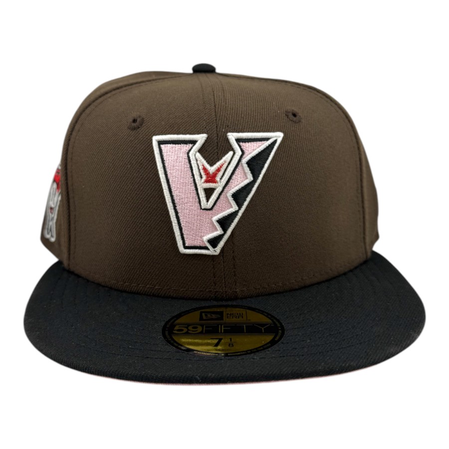 Arizona Diamondbacks Brown and Black "Mocha" 1998 Inaugural Patch Pink UV New Era 59FIFTY Fitted Hat