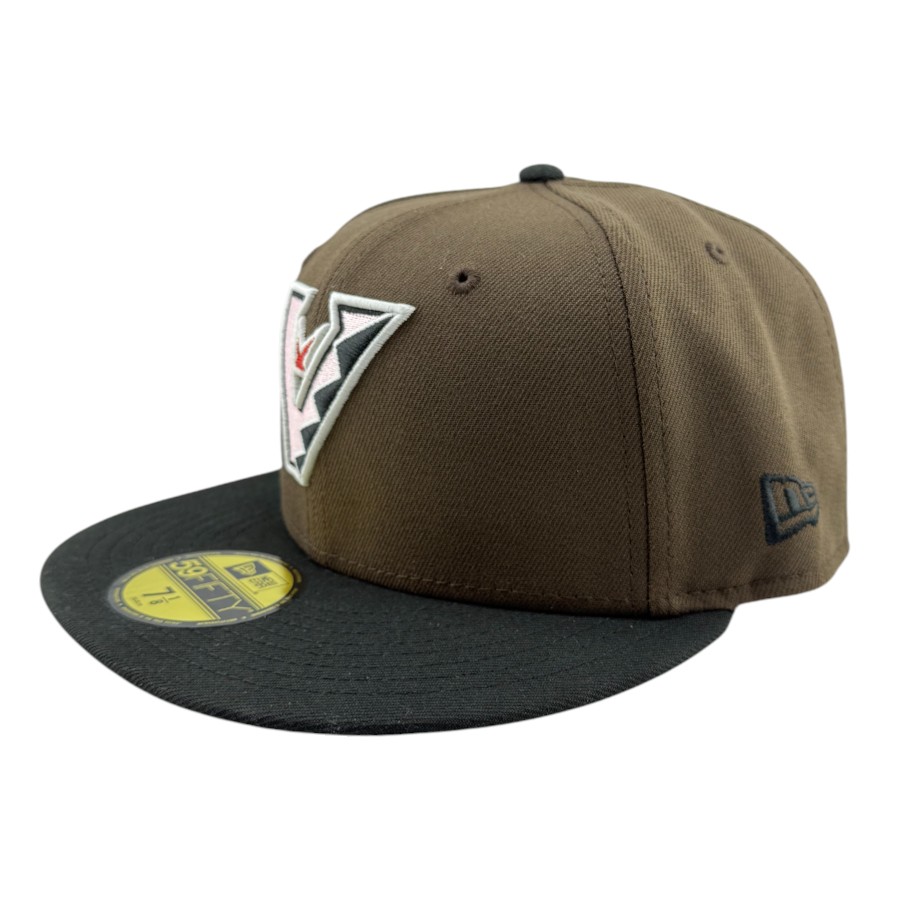 Arizona Diamondbacks Brown and Black "Mocha" 1998 Inaugural Patch Pink UV New Era 59FIFTY Fitted Hat