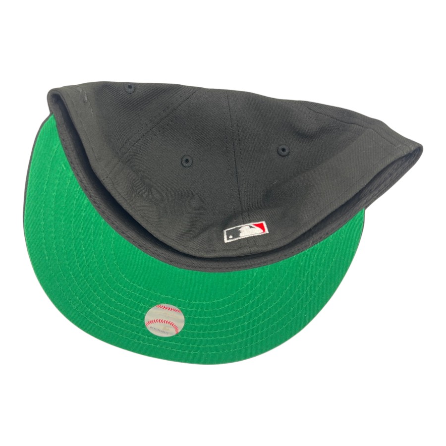 Chicago White Sox Black 1917 World Series Patch Green UV 59FIFTY Fitted Hat
