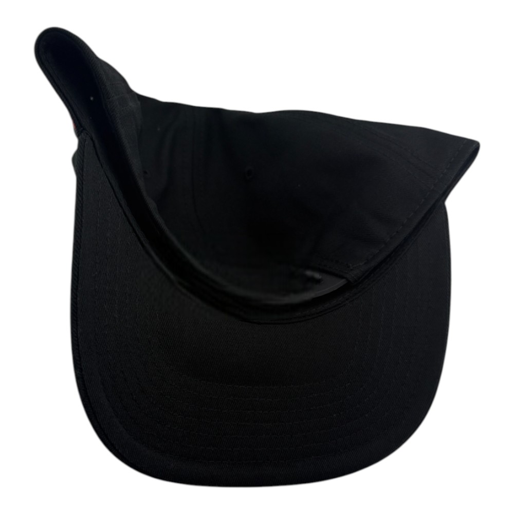 Utah State Aggies Black and Blue "Aggies Luck" Black Clover Adjustable Snapback Hat