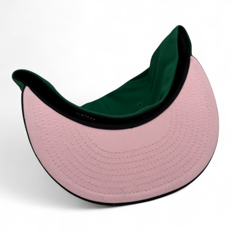 Dallas Stars Kelly Green and Black Alternate 20th Anni Patch Pink UV New Era 59FIFTY Fitted Hat