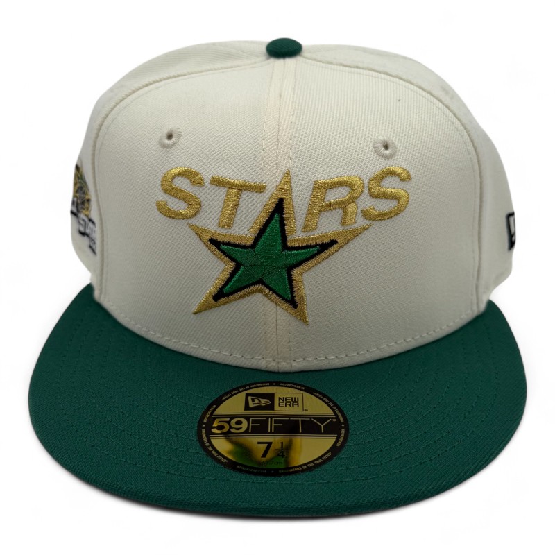 Dallas Stars Chrome and Green ASG Patch Gray UV New Era 59FIFTY Fitted Hat