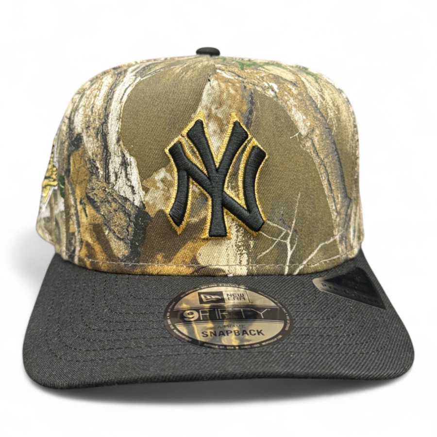 New York Yankees Realtree and Black 1996 WS Patch New Era 9FIFTY A-Frame Snapback Hat