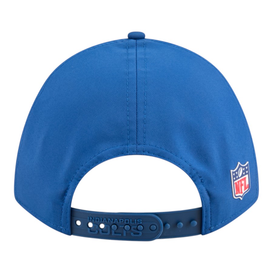 Indianapolis Colts Royal Blue 2025 NFL Sideline New Era 9FORTY M-Crown Adjustable Hat
