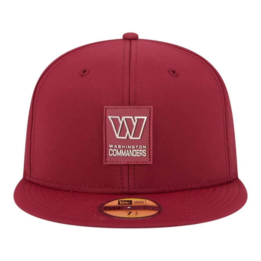 Washington Commanders Burgundy 2025 NFL Sideline New Era 59FIFTY Fitted Hat