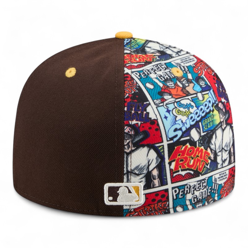 San Diego Padres Brown Diamond Hero New Era 59FIFTY Fitted Hat