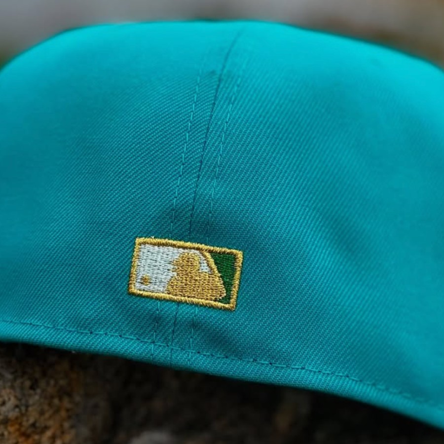 Arizona Diamondbacks Teal and Black 1998 Inaugural Season Patch Grey UV New Era 59FIFTY Fitted Hat