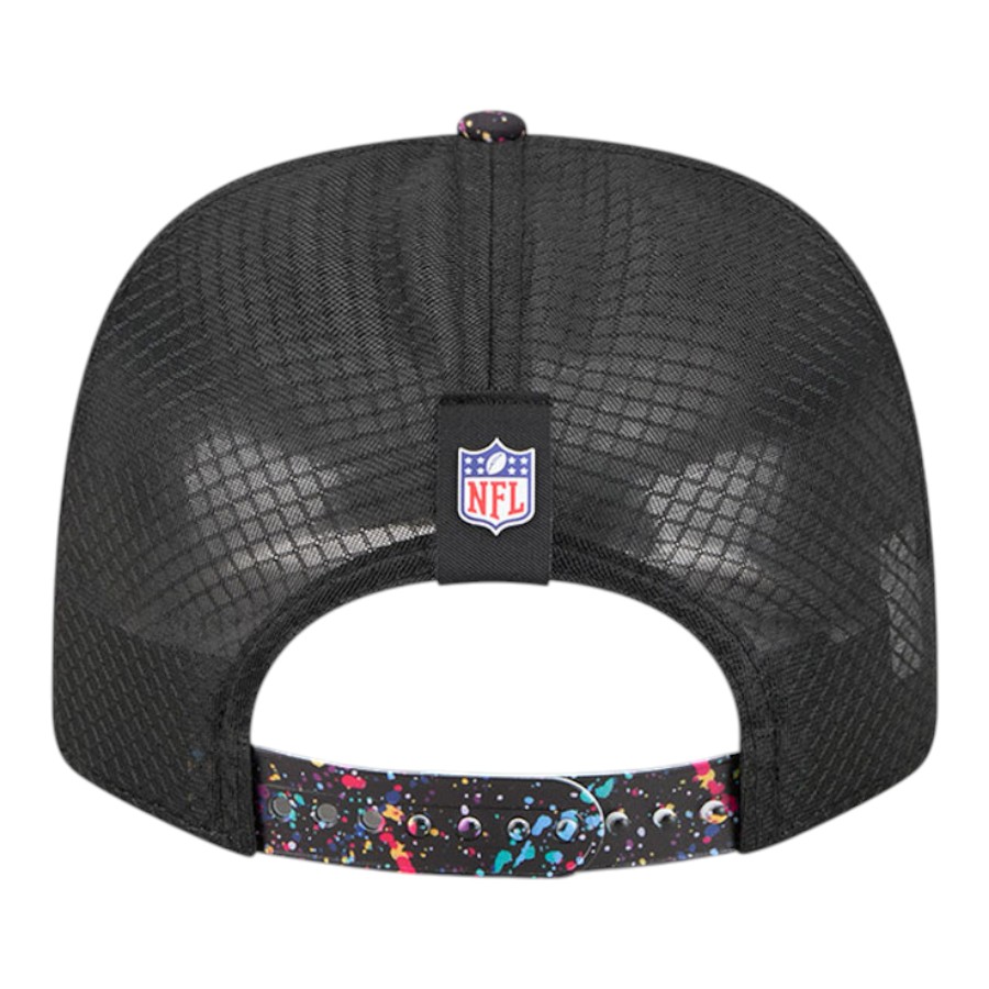 Atlanta Falcons 2025 NFL Crucial Catch Trucker Mesh New Era 9SEVENTY Snapback Hat