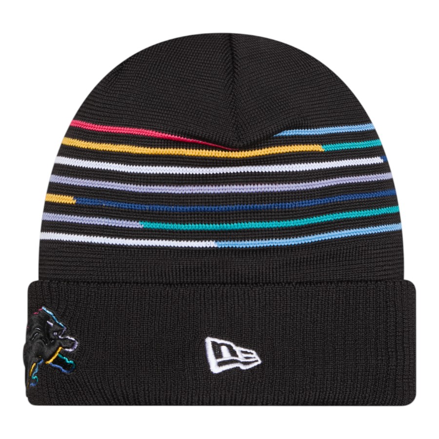 Detroit Lions 2025 NFL Crucial Catch New Era Cuffed Knit Beanie Hat