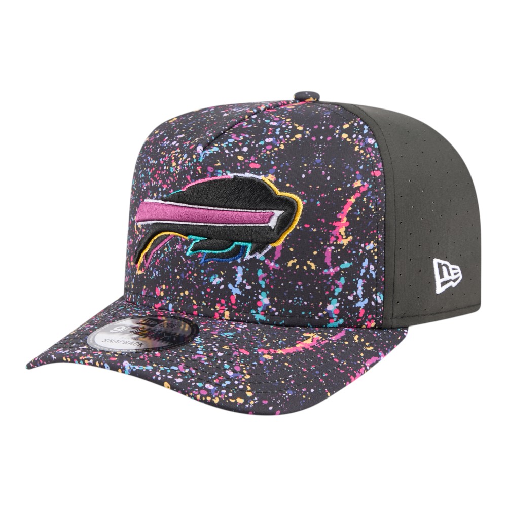 Buffalo Bills 2025 NFL Crucial Catch New Era 9FIFTY A-Frame Snapback Hat