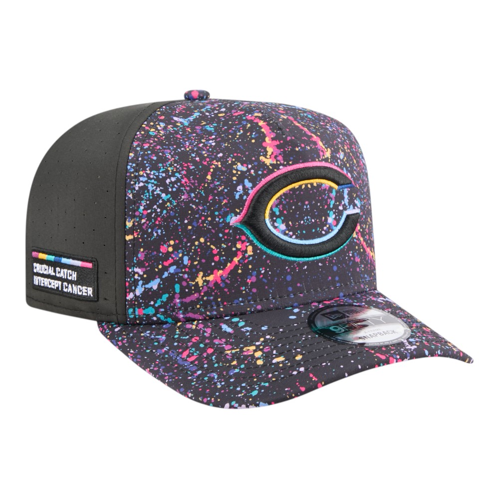 Chicago Bears 2025 NFL Crucial Catch New Era 9FIFTY A-Frame Snapback Hat