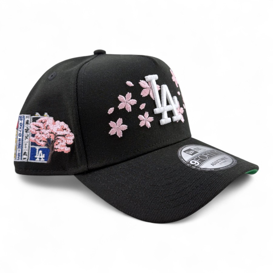Los Angeles Dodgers Black Tokyo Series Pink Blossom New Era A