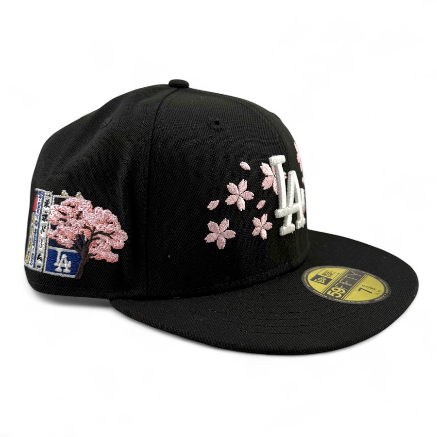 Los Angeles Dodgers キャップ　Tokyo series Los Angeles Dodgers Black Tokyo Series Pink Blossom Green UV New