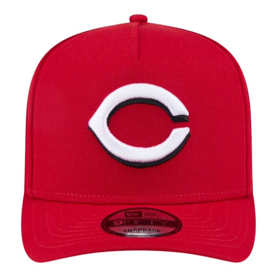 Cincinnati Reds Red 1990 World Series Patch New Era 9FIFTY A-Frame Snapback Hat