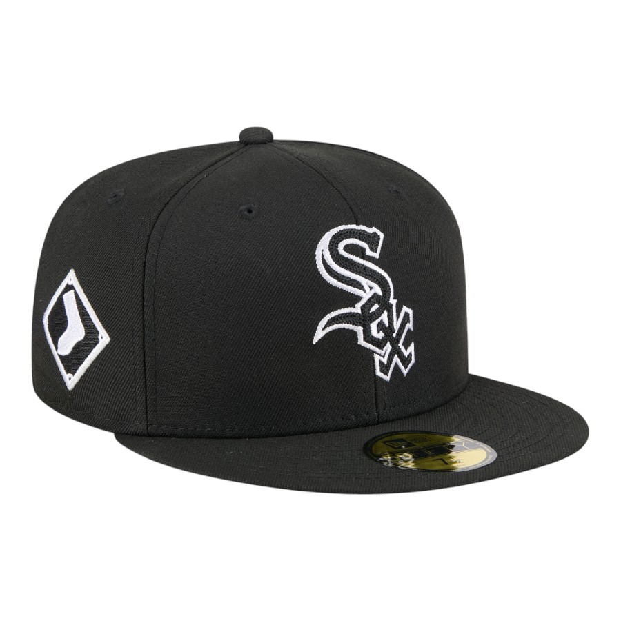 Chicago White Sox Black New Era x Alpha Industries 59FIFTY Fitted Hat