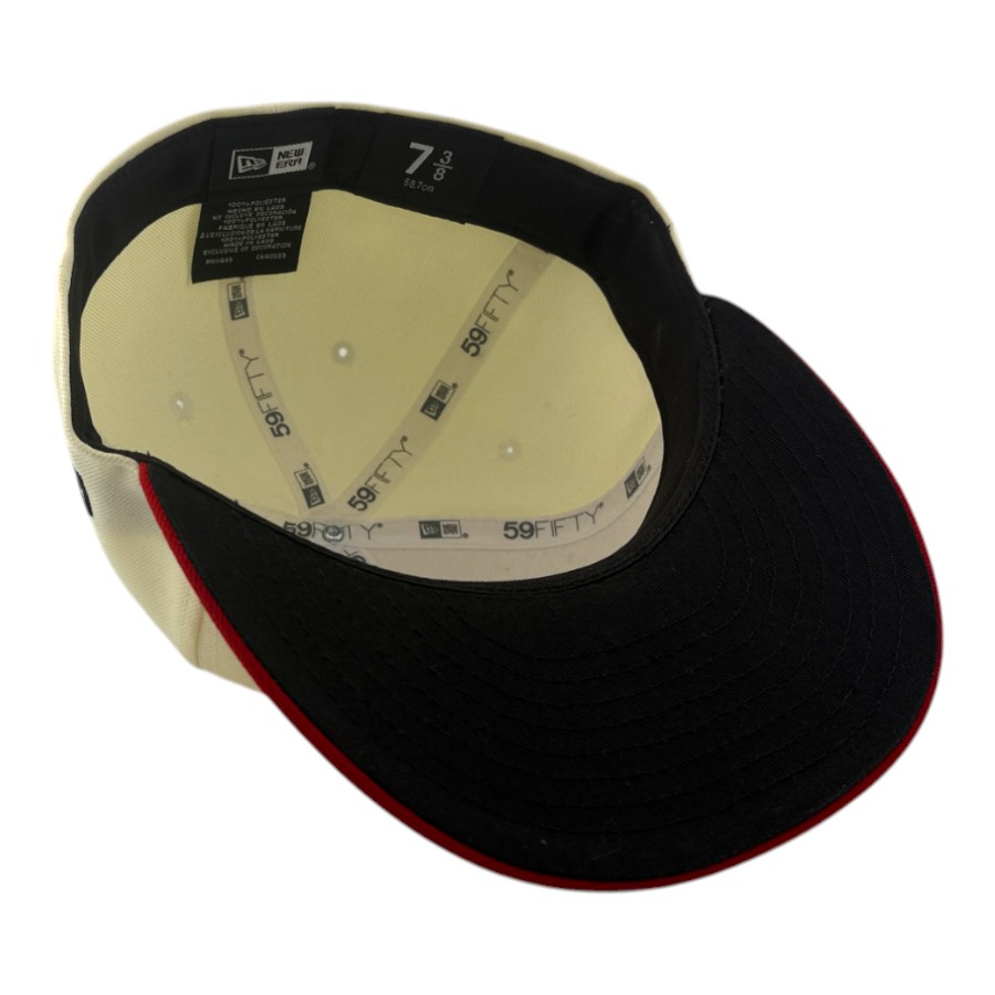 Utah Utes Chrome and Red Historic Black UV NCAA New Era 59FIFTY Fitted Hat