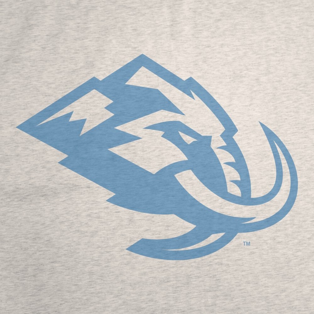 Utah Mammoth 54" x 84" Oatmeal Sweatshirt Blanket