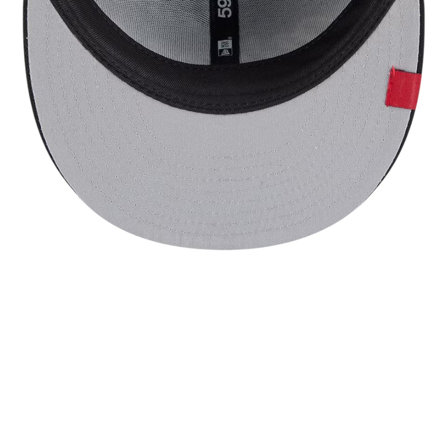 San Francisco 49ers Black 2025 Rivalries Collection Fan Pack New Era 59FIFTY Fitted Hat