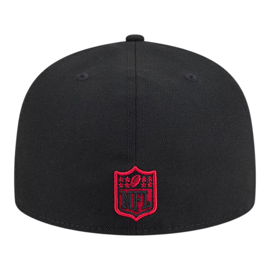 San Francisco 49ers Black 2025 Rivalries Collection Fan Pack New Era 59FIFTY Fitted Hat