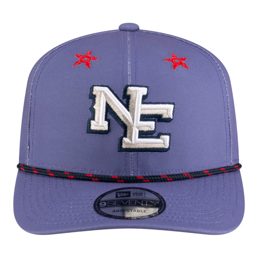 New England Patriots 2025 Rivalries Collection Sideline Rope New Era 9SEVENTY Adjustable Hat