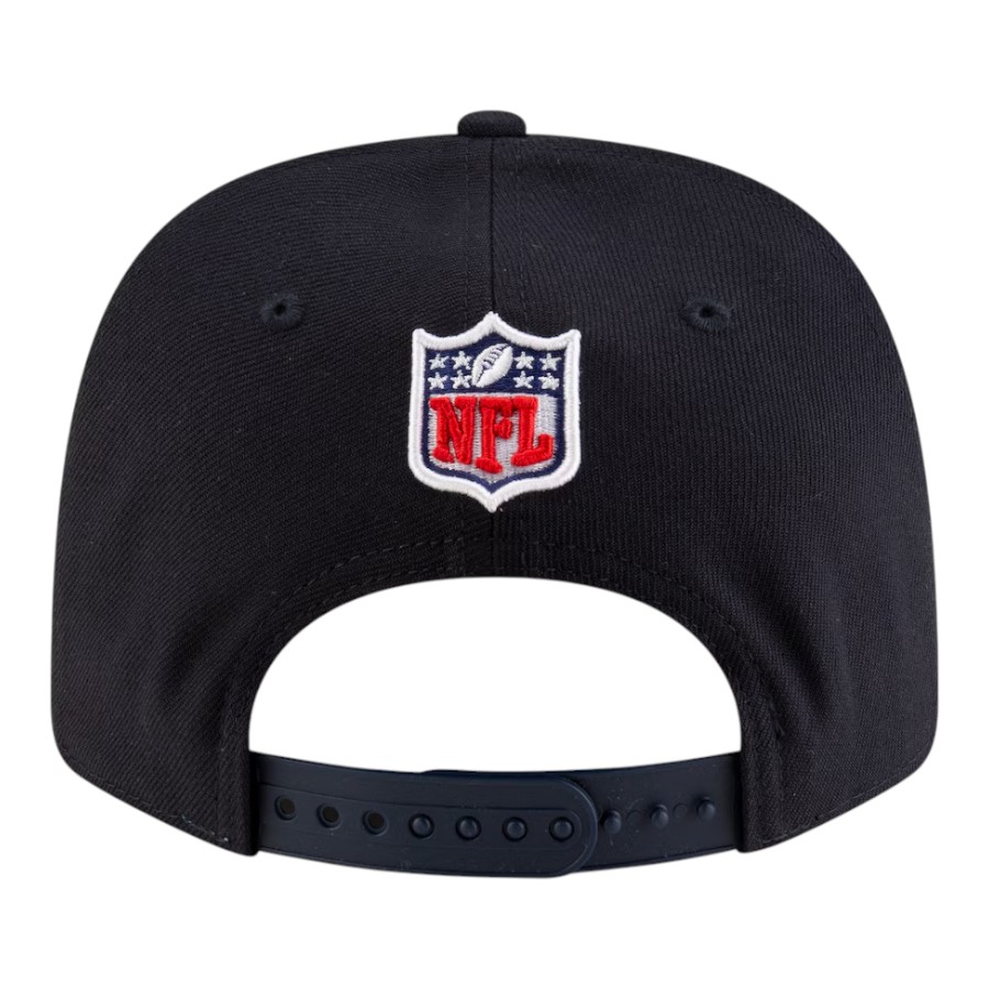 Miami Dolphins Black 2025 Rivalries Collection Sideline Rope New Era 9SEVENTY Adjustable Hat