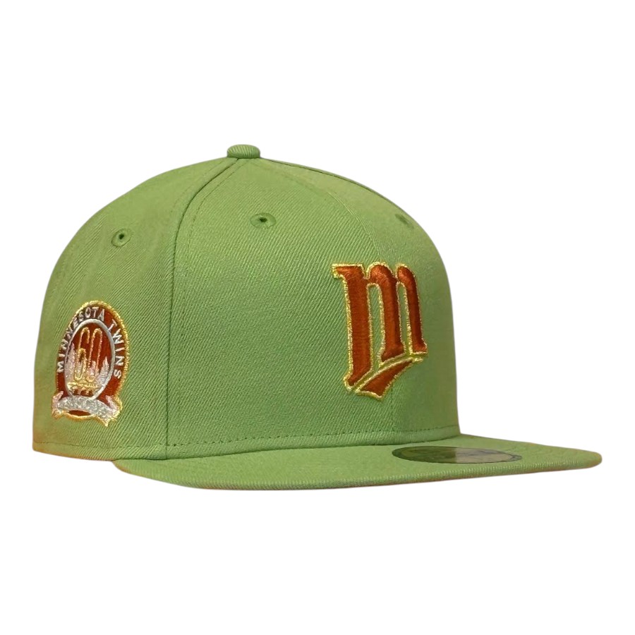 Minnesota Twins Match Green 60 Seasons Patch Pink UV New Era