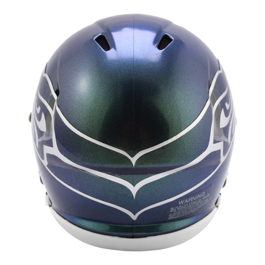 Seattle Seahawks Navy 2025 Rivalries Collection On-Field Alternate Riddell Speed Mini Helmet