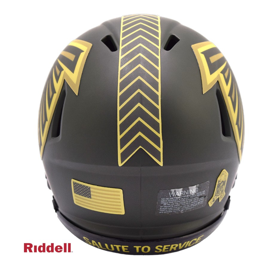 Atlanta Falcons Salute To Service Riddell Speed Mini Helmet