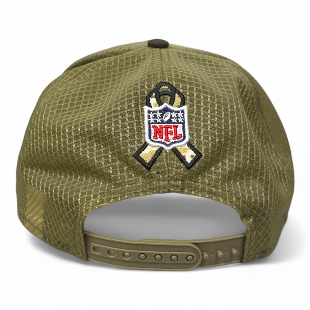 Philadelphia Eagles Green 2025 NFL Salute to Service Collection New Era 9SEVENTY Adjustable Snapback Hat