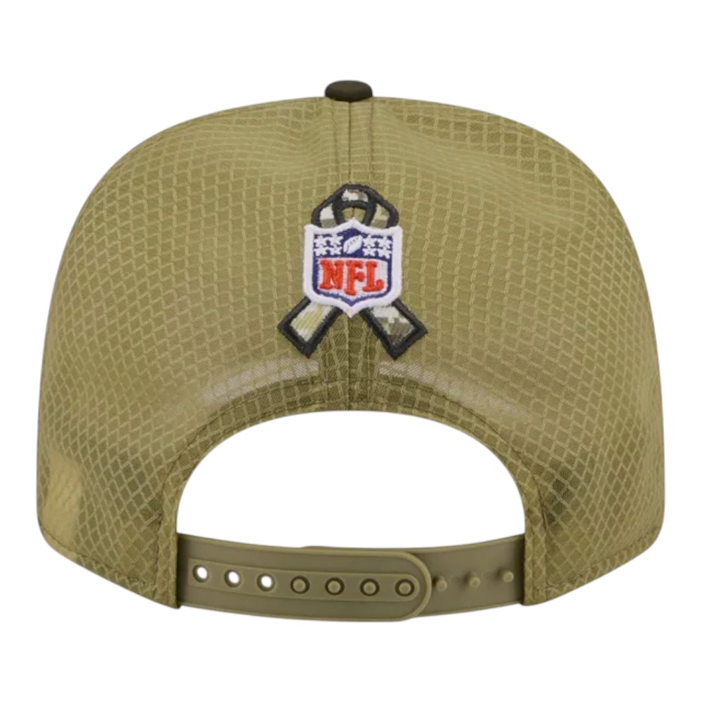 Detroit Lions Green 2025 NFL Salute to Service Collection New Era 9SEVENTY Adjustable Snapback Hat