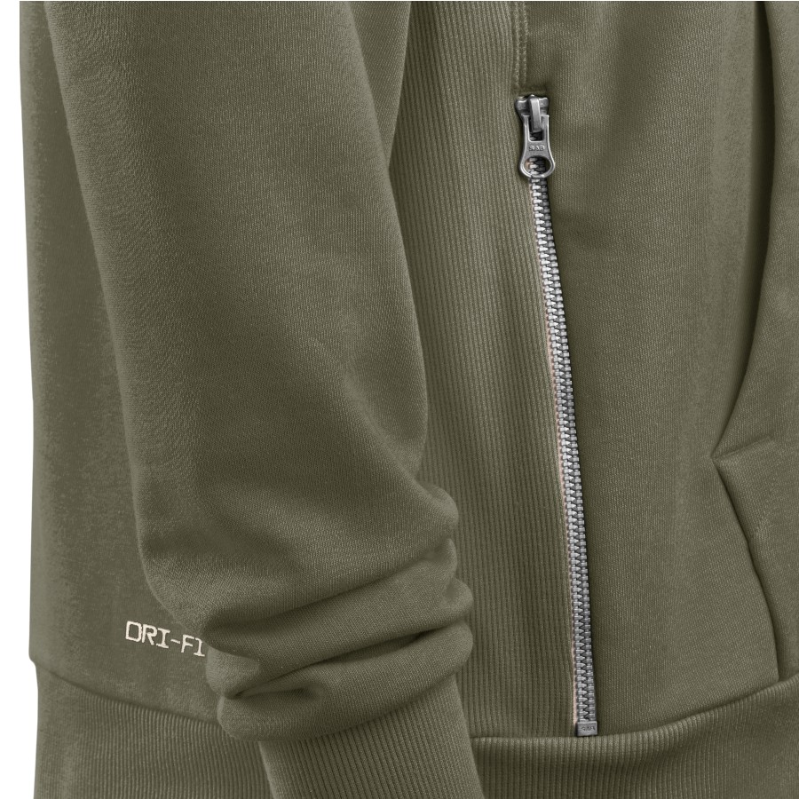 Denver Broncos Olive Green 2025 Salute to Service Sideline Nike Dri-FIT Hoodie