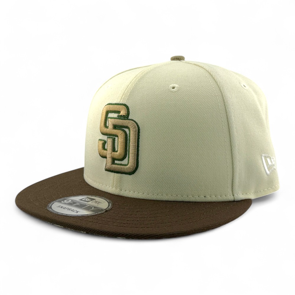 San Diego Padres Chrome and Brown 40th Anniversary Patch Realtree UV New Era 9FIFTY Snapback