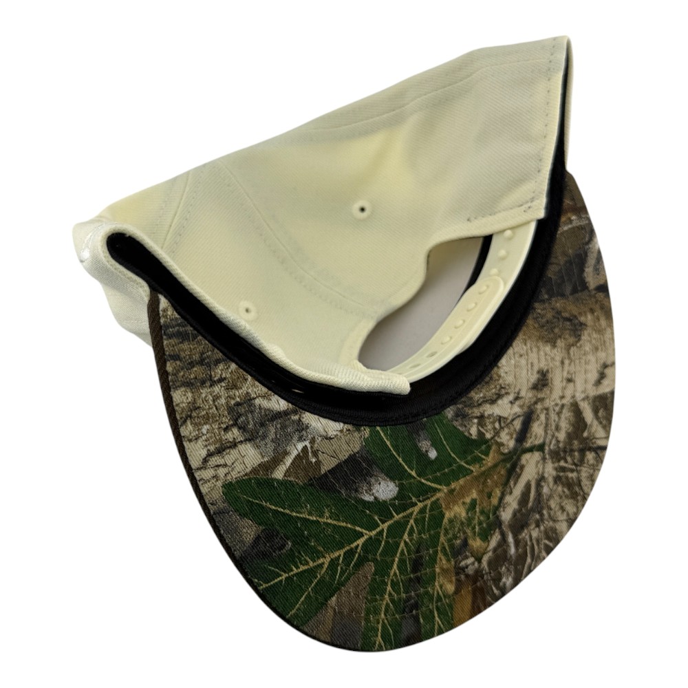 Atlanta Braves Chrome and Brown 50th Anniversary Patch Realtree UV New Era 9FIFTY Snapback