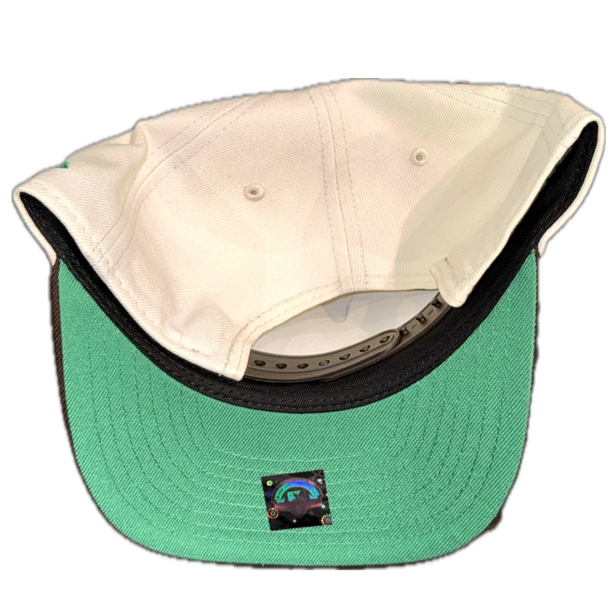 Lehigh Valley Coquis Chrome and Burnt Wood Puerto Rico Flag Patch New Era 9FIFTY A-Frame Snapback Hat