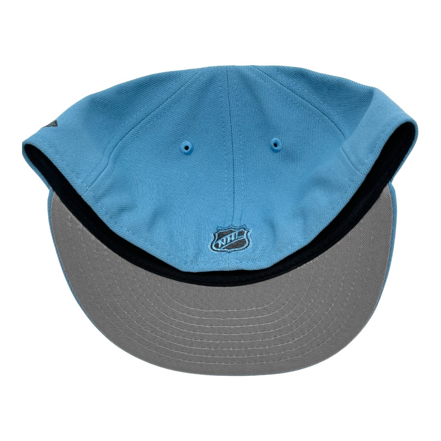 Utah Mammoth Mountain Blue with White Logo Grey UV New Era 59FIFTY Fitted Hat