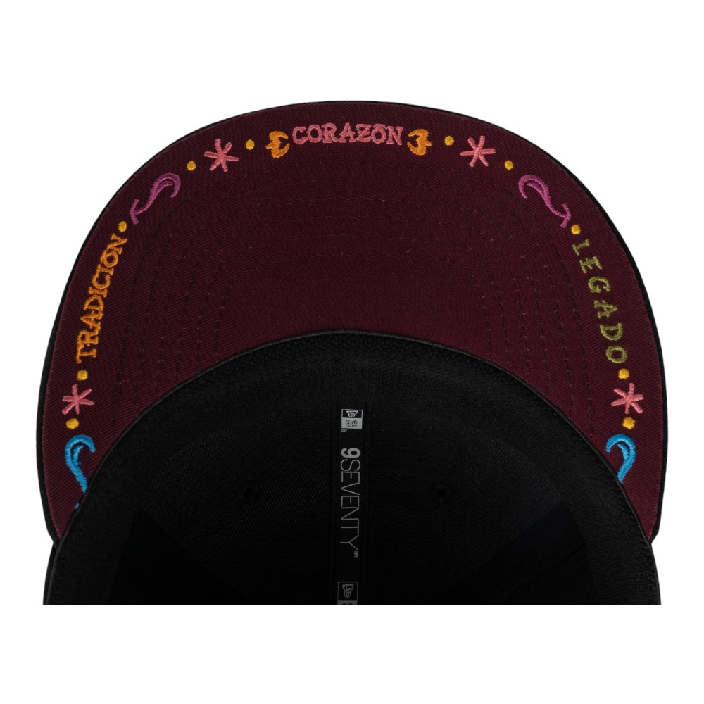 Denver Broncos Black "Hasta La Muerte" New Era 9SEVENTY Stretch Snapback Hat