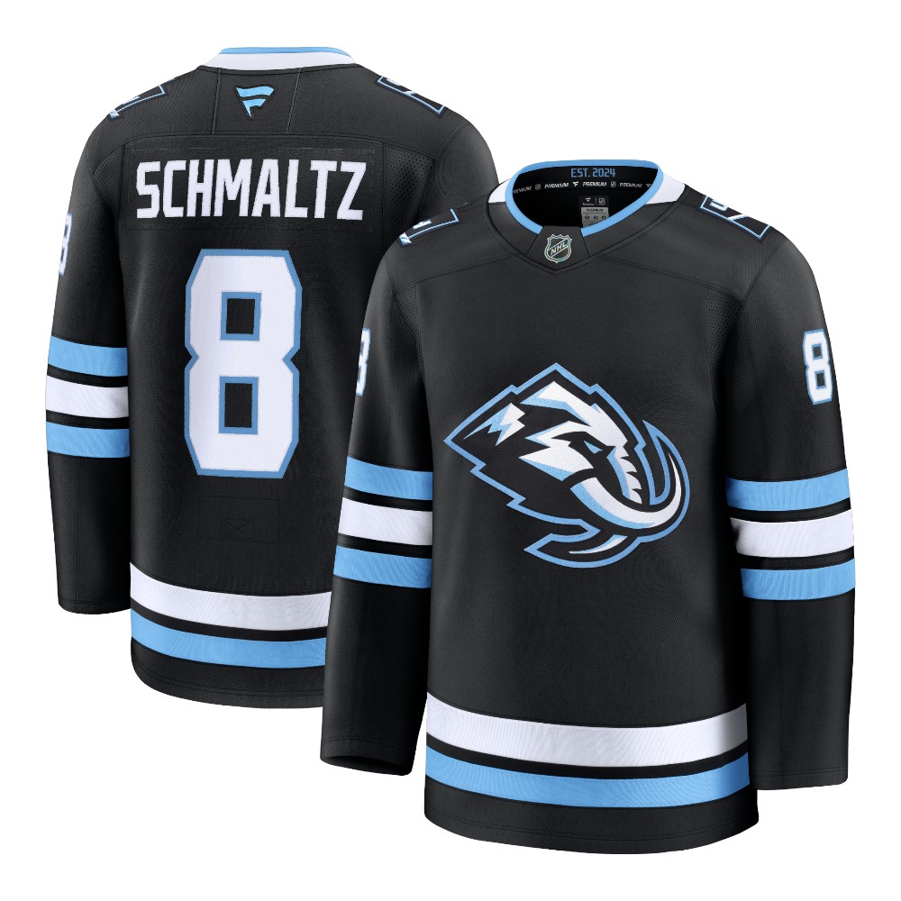 Utah Mammoth Nick Schmaltz Black Fanatics Home Premium Player Jersey