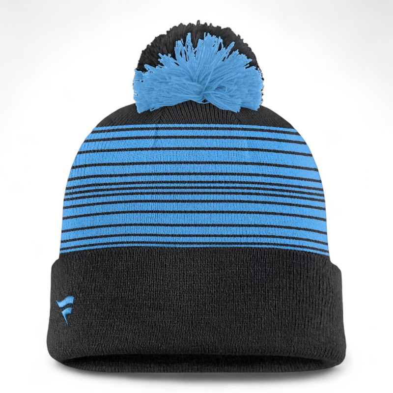 Utah Mammoth Black and Blue Fundamental Spirit Cuffed Knit Beanie Hat