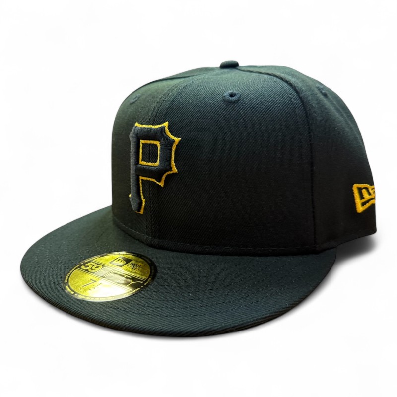 Pittsburgh Pirates Black and Yellow with UV New Era 59FIFTY Fitted Hat