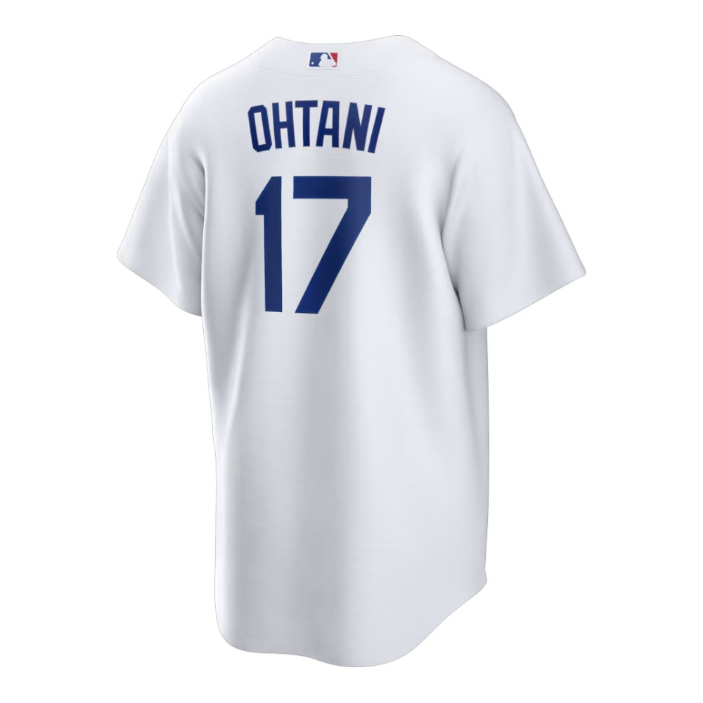 Los Angeles Dodgers Shohei Ohtani White 2025 World Series Home Nike Replica Player Jersey