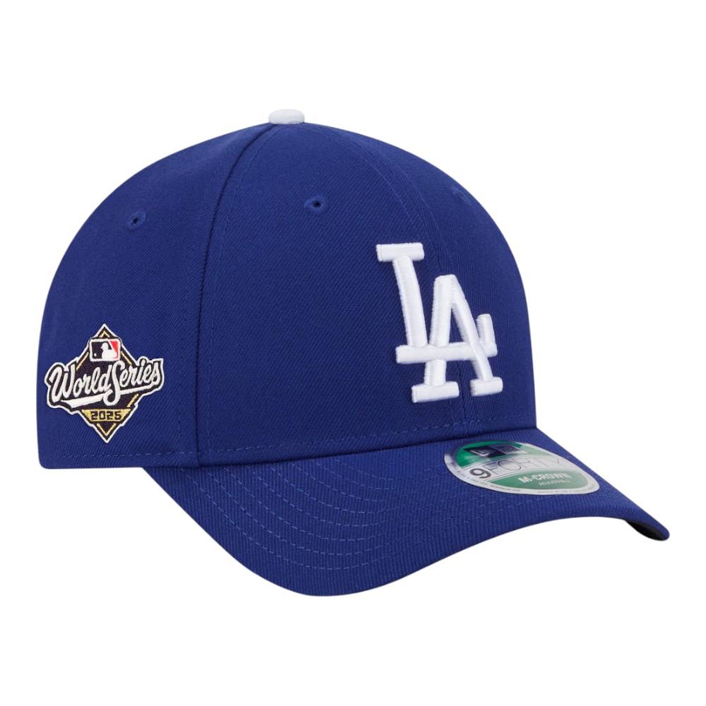 Los Angeles Dodgers Royal Blue 2025 World Series Patch New Era 9FORTY M-Crown Adjustable Hat