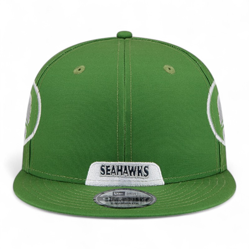 Seattle Seahawks Green Rivalry NFL Helmet Pack New Era 9FIFTY Snapback Hat