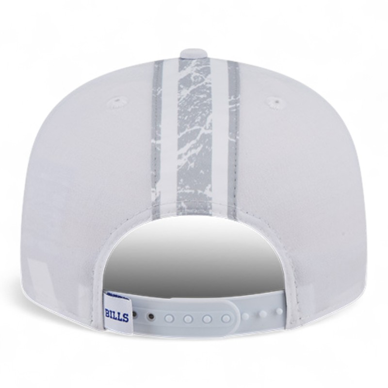 Buffalo Bills Light Gray and White Rivalry NFL Helmet Pack New Era 9FIFTY Snapback Hat