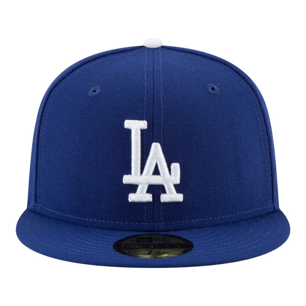Kids Los Angeles Dodgers Royal Blue 2025 World Series Patch New Era 59FIFTY Fitted Hat