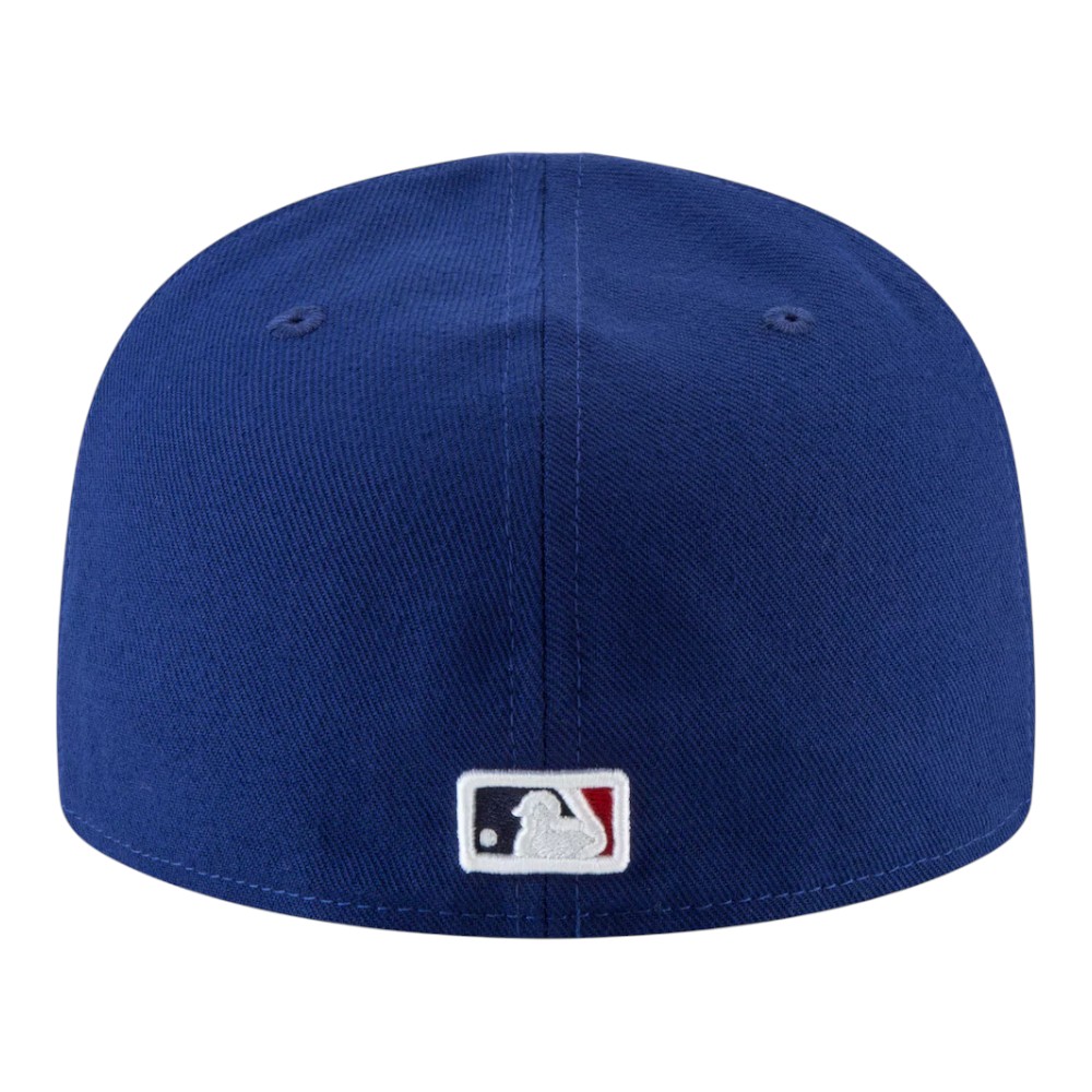 Kids Los Angeles Dodgers Royal Blue 2025 World Series Patch New Era 59FIFTY Fitted Hat