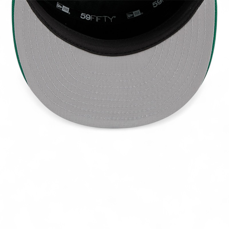 Boston Celtics Green and White Tip Off NBA 59FIFTY Split Panel New Era Fitted Hat