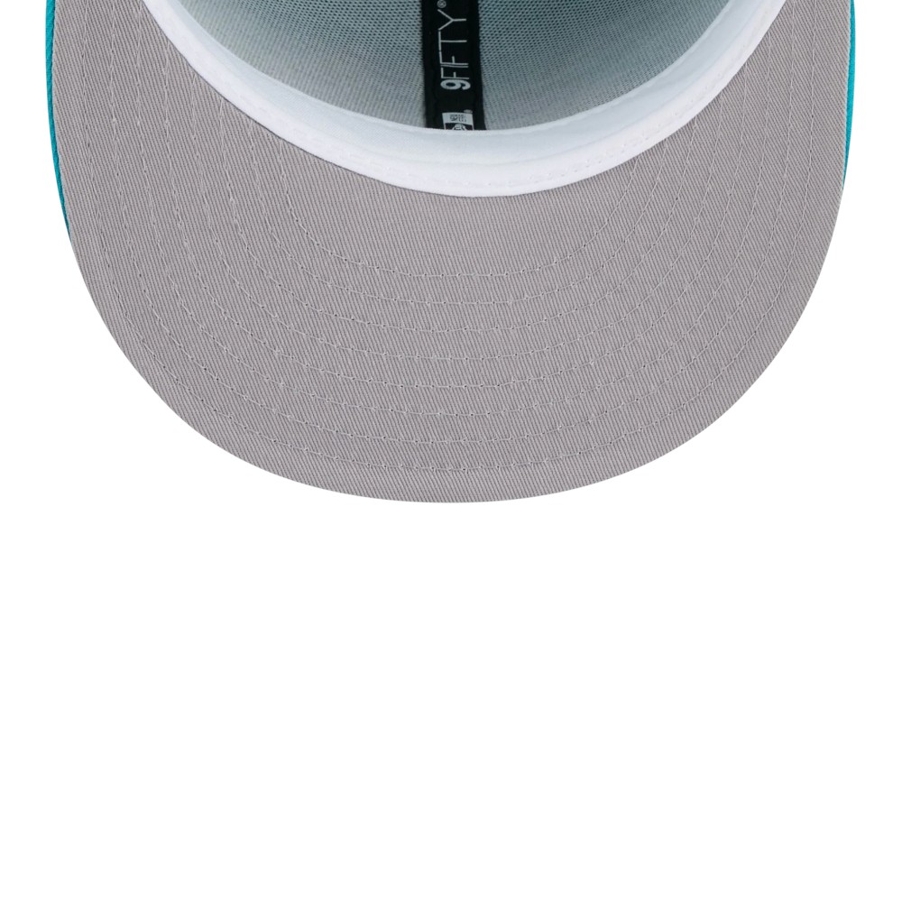 Charlotte Hornets Teal 1988-2002 Hardwood Classics New Era 9FIFTY Snapback Hat